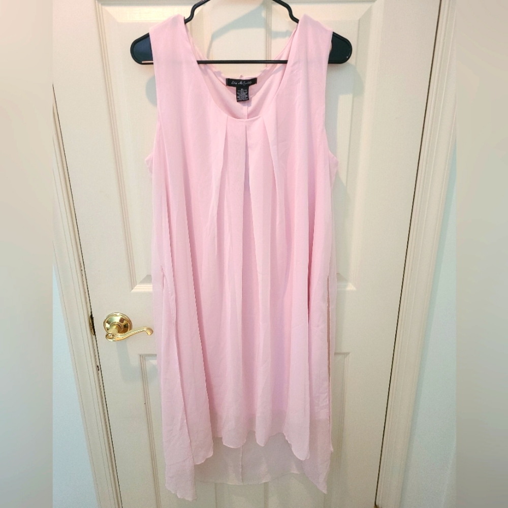 Flowy Pink Lightweight Dress